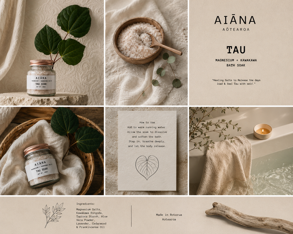 TAU - Magnesium + Kawakawa Bath Soak